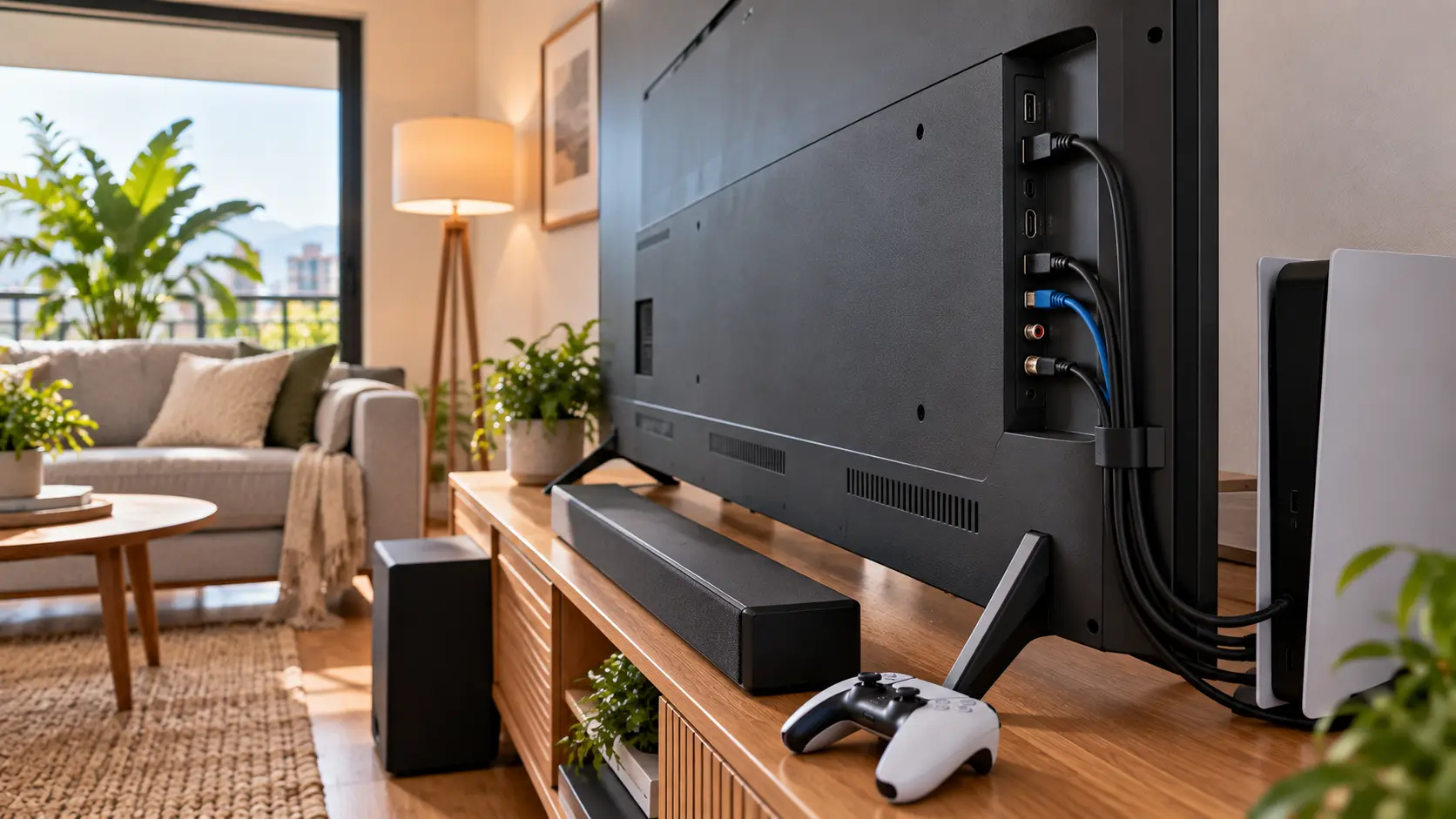 Conexiones que debes revisar al elegir un Smart TV