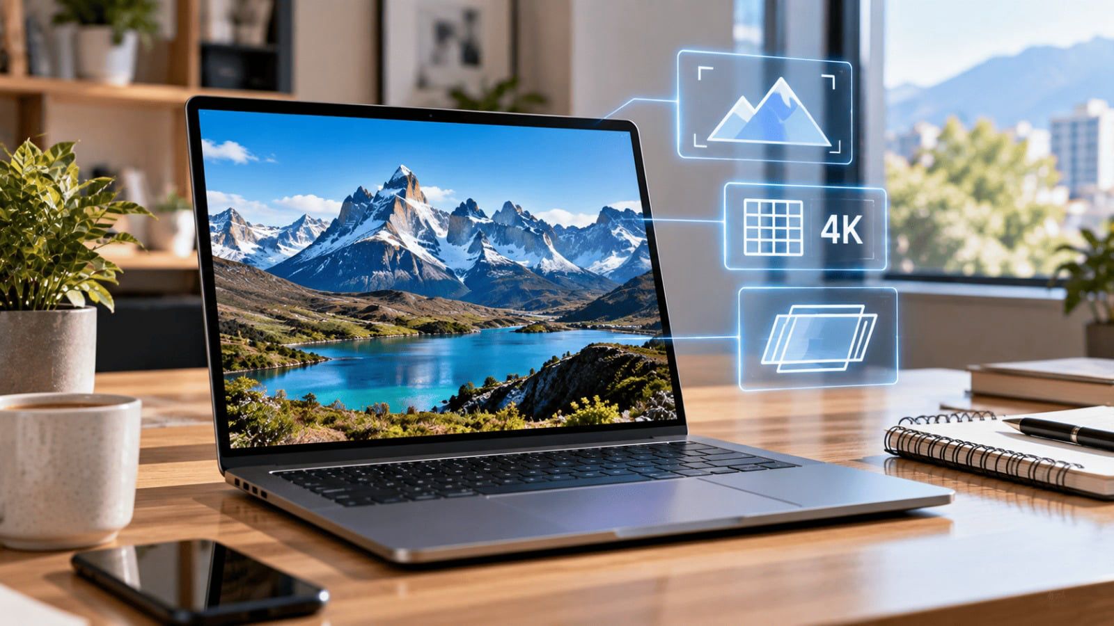 Notebook liviano y portátil para estudiar y trabajar