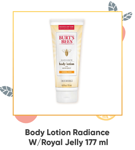 LOCIÓN CORPORAL BURT´S BEES RADIANCE ROYAL JELLY 177 ML