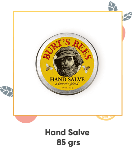 TRATAMIENTO MANOS BURT´S BEES HAND SALVE 85 GR