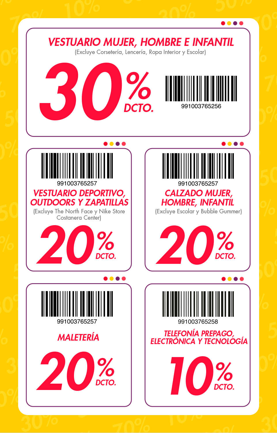 Descuentos para turistas
