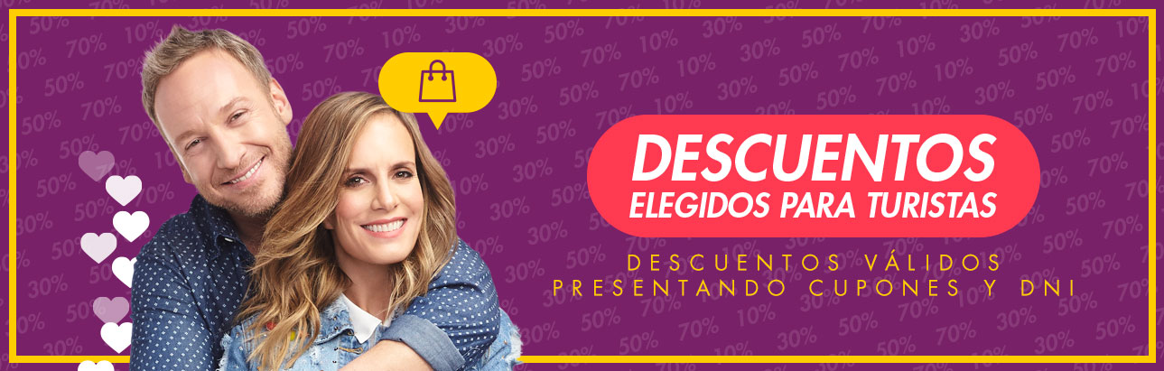 Descuentos elegidos para turistas