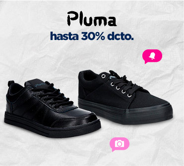 Zapatos de colegio Pluma