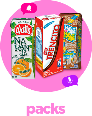 Packs de colaciones