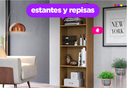 Estantes y repisas