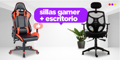 Sillas gamer y sillas de escritorio