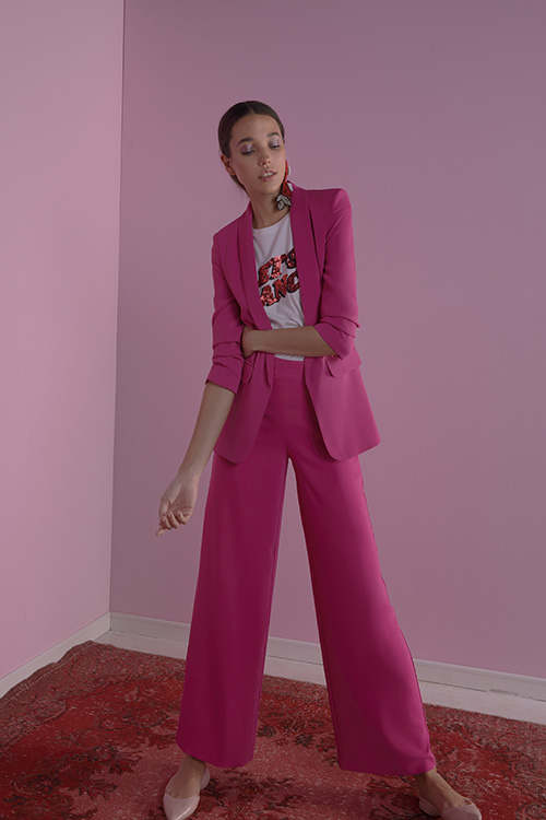 Pink and Red