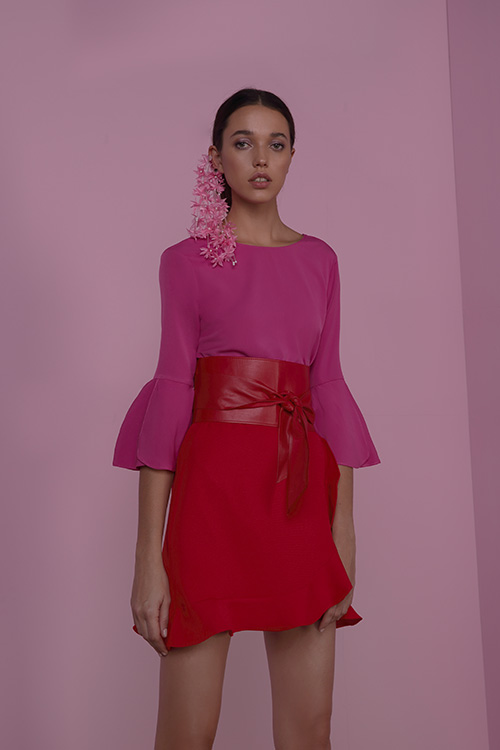 Pink and Red