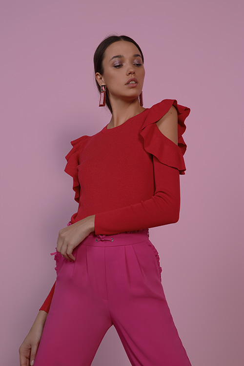 Pink and Red