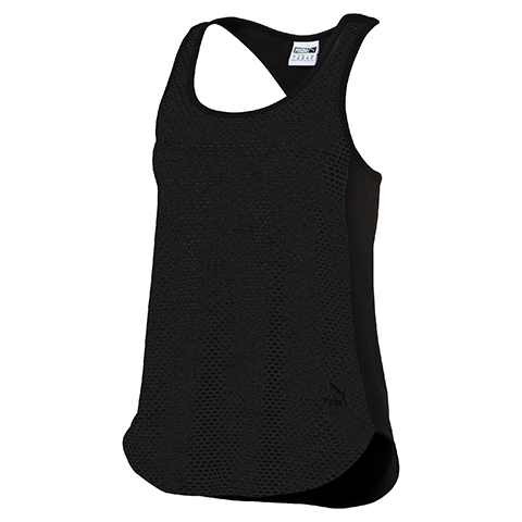 POLERA FIF TANK NEGRA