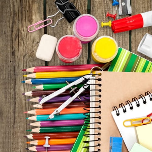 Foto del catálogo útiles escolares