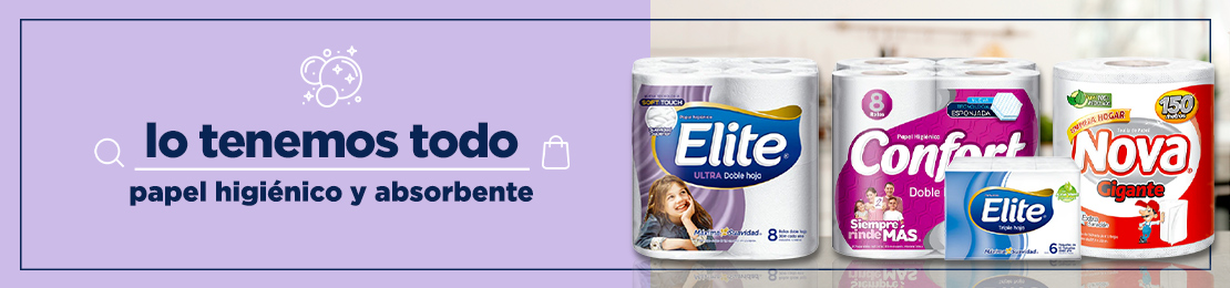 Foto del catálogo papel higiénico y absorbente